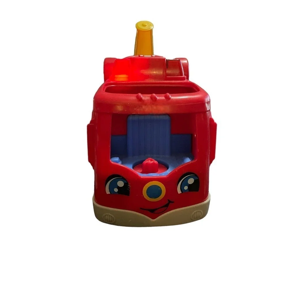 Fisher Price Little People Helping Others Fire Truck Lights Talking Toy 12